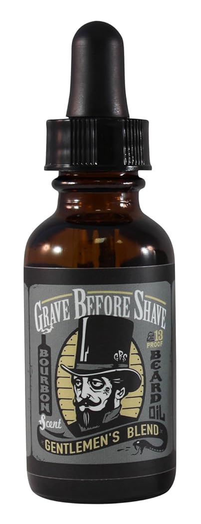 Grave Before Shave¬™ Gentlemen's Blend Beard Oil (Bourbon/Sandal Wood Scent)