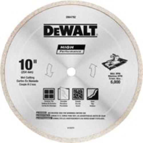 DeWalt DW4792 High Performance Tile Cut-Off Blade, 10"