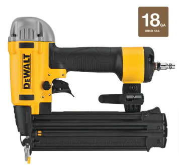 DEWALT 18-Gauge Pneumatic Corded Brad Nailer - $85