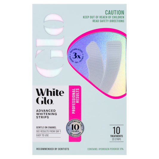 White Glo Advanced Whitening Strips