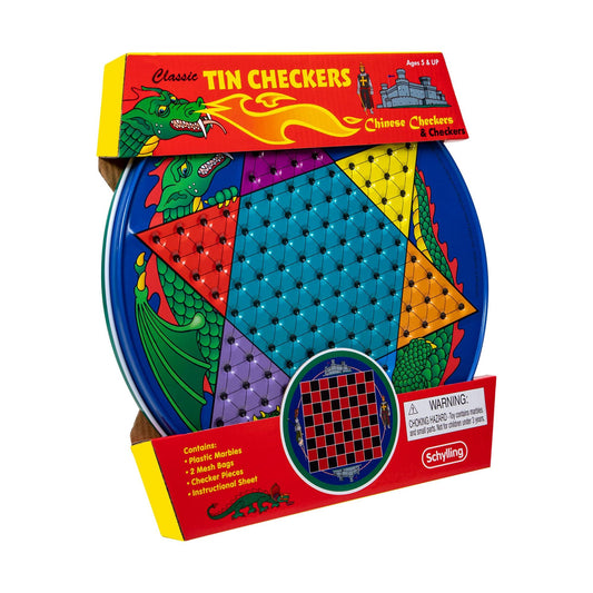 Schylling Classic Tin Chinese Checkers