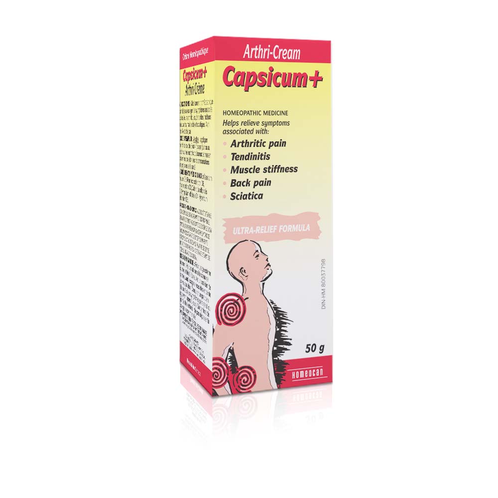 Homeocan - Capsicum+ Cream, 50g