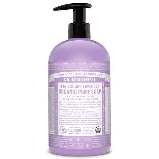 Dr. Bronner's - Pump Soap - Lavender, 710ml