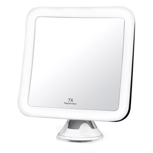 Fancii Mira 7X Lighted Magnifying Makeup Mirror