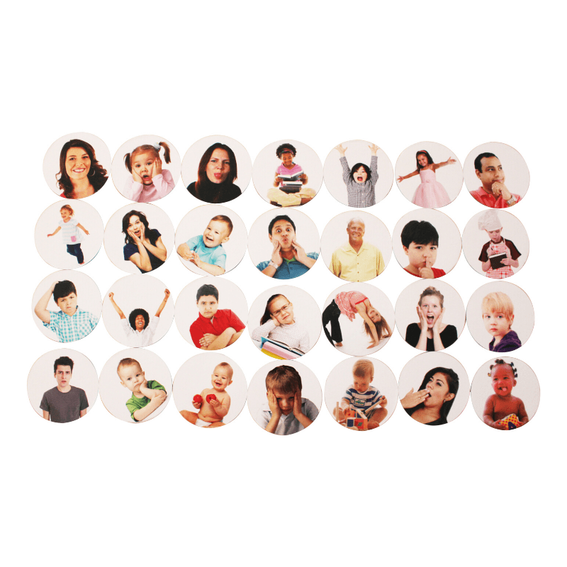 Feeling and Emotions Matching Pairs Game - 56 pieces