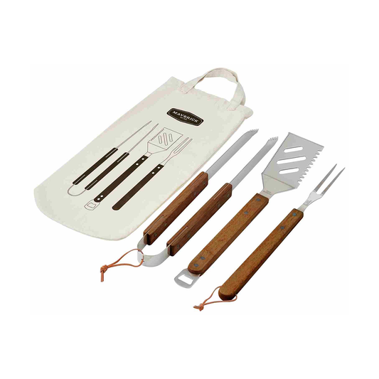 Acacia BBQ Tool Set