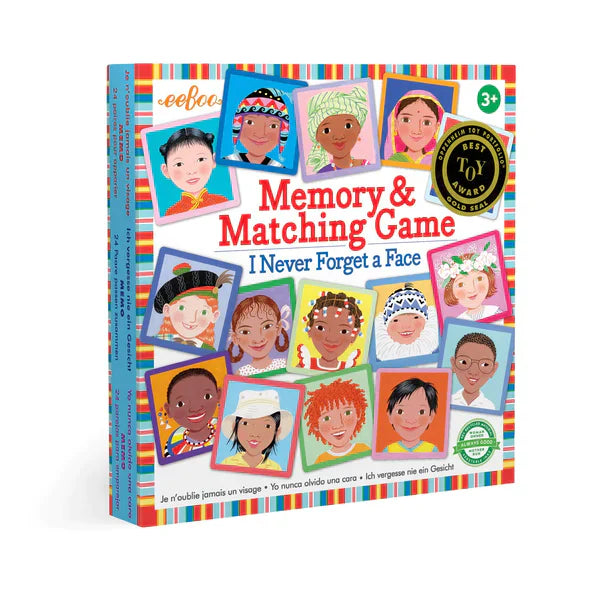 I Never Forget A Face Memory Matching Game