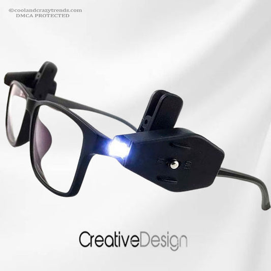 LED Rotating Reading Glasses Clip