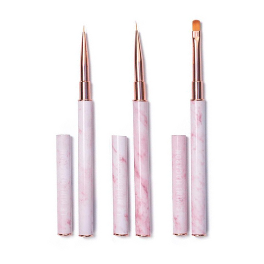 Le Mini Macaron - Nail Art Brush Set