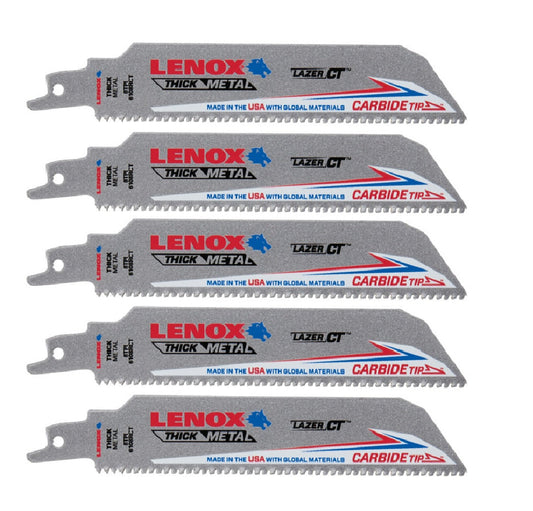 Lenox 2014223 8 TPI Carbide Tip Reciprocating Saw Blade