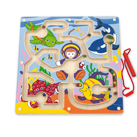 Magnetic Tracing Game