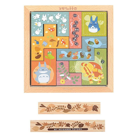 My Neighbor Totoro Wood Tile Puzzle