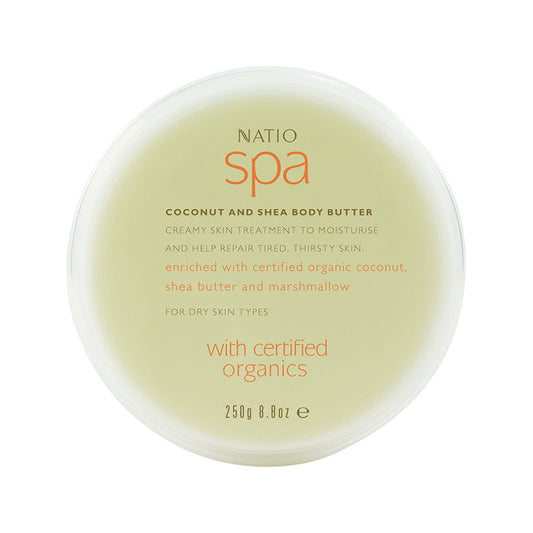 Natio Spa Coconut & Shea Body Butter 250g