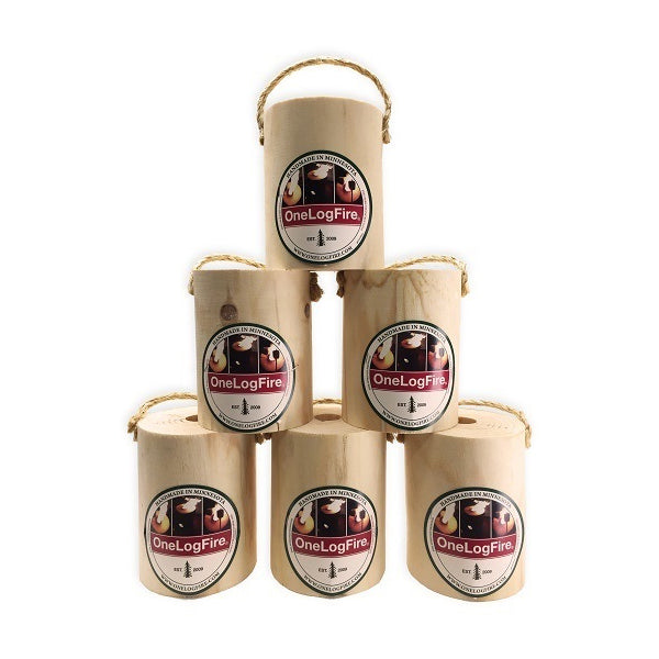 ONE LOG FIRE MINI 6 PACK