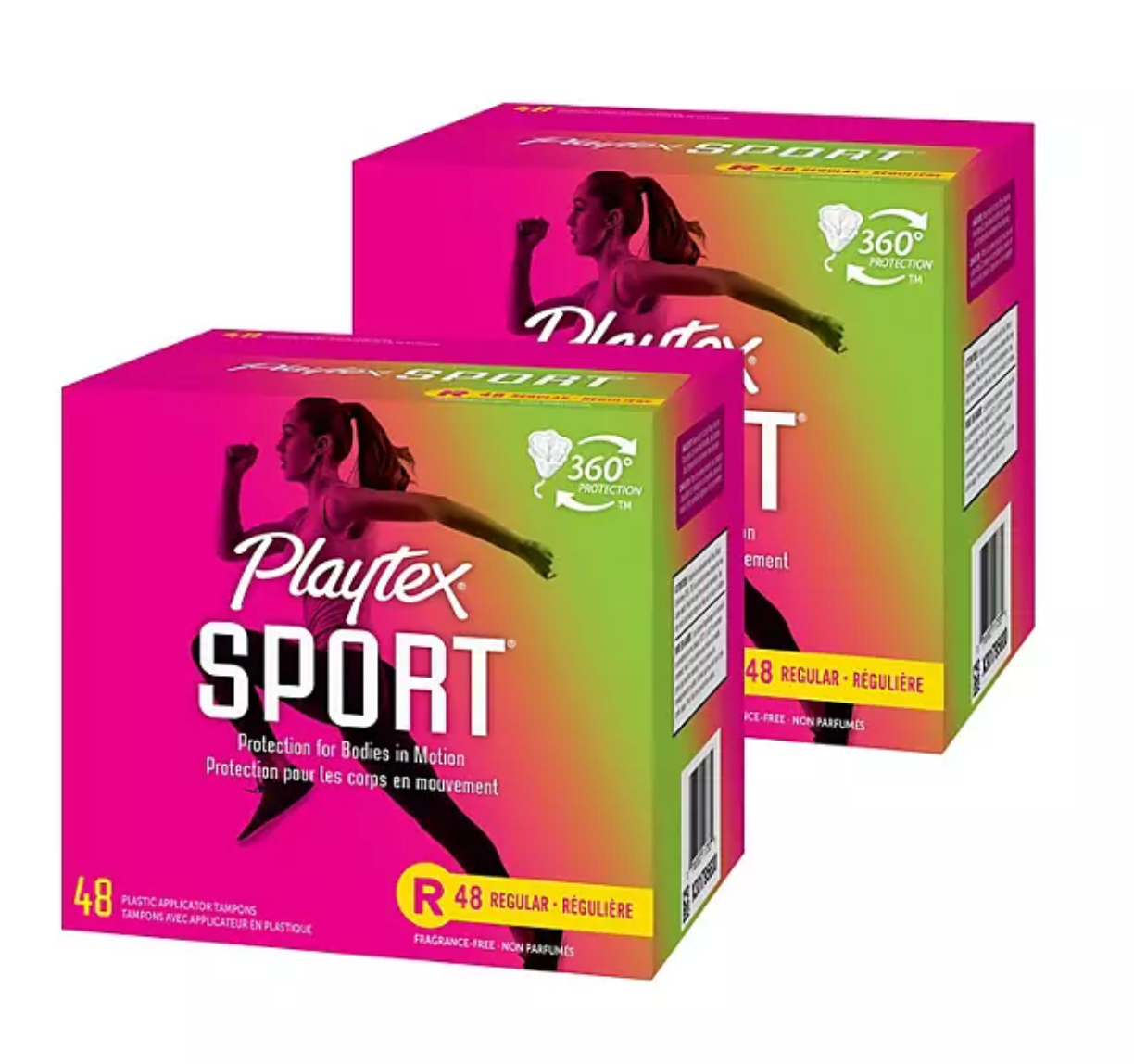 Playtex Sport Tampons, Unscented - Regular (96 ct.)