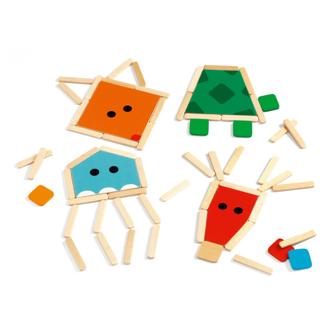 Stick Basic Wooden Puzzle