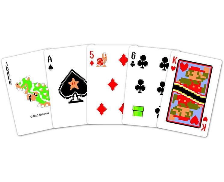 Super Mario Playing Cards (8-Bit)