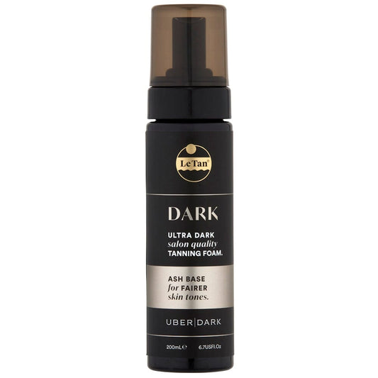 Le Tan UBER DARK Self Tanning Foam 200mL - Ash Base