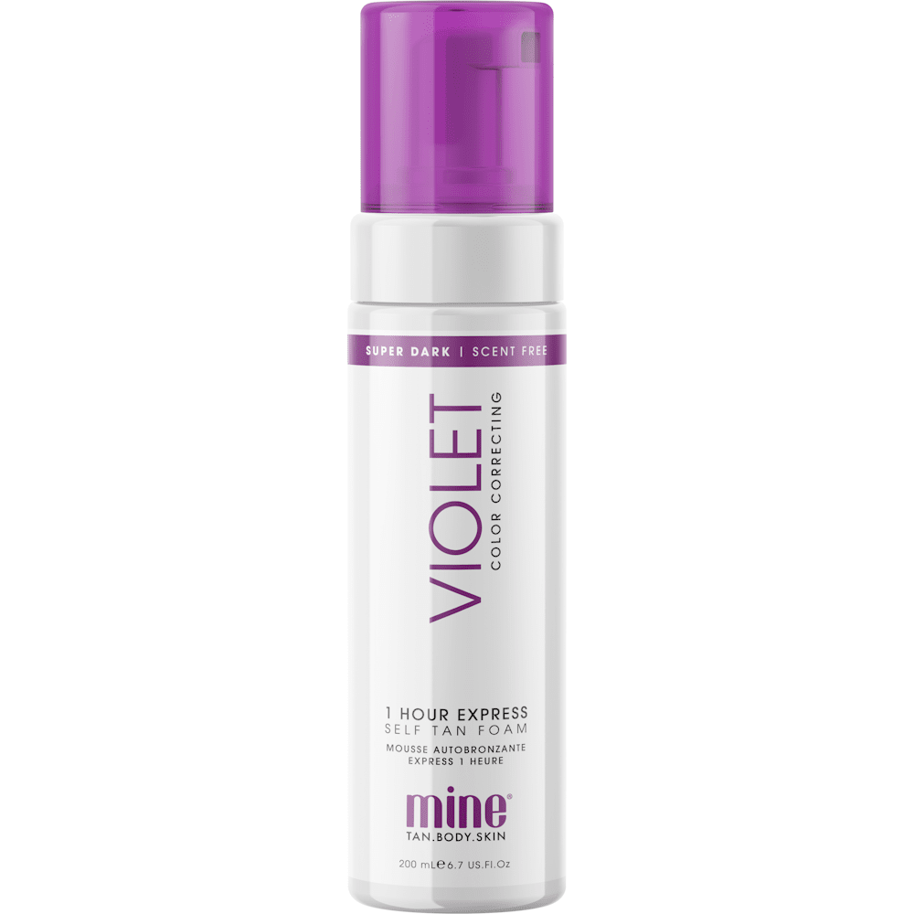 mineTan VIOLET Self Tan Foam 200mL