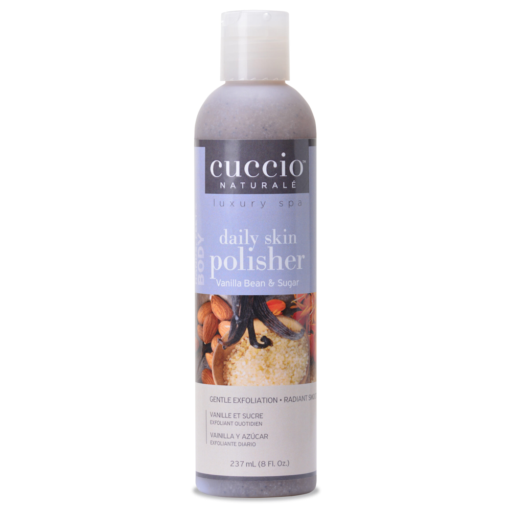 cuccio NATURALE Daily Skin Polisher 237mL - Vanilla Bean & Sugar