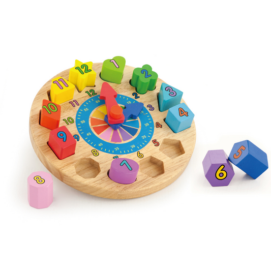 Wooden Clock - Round