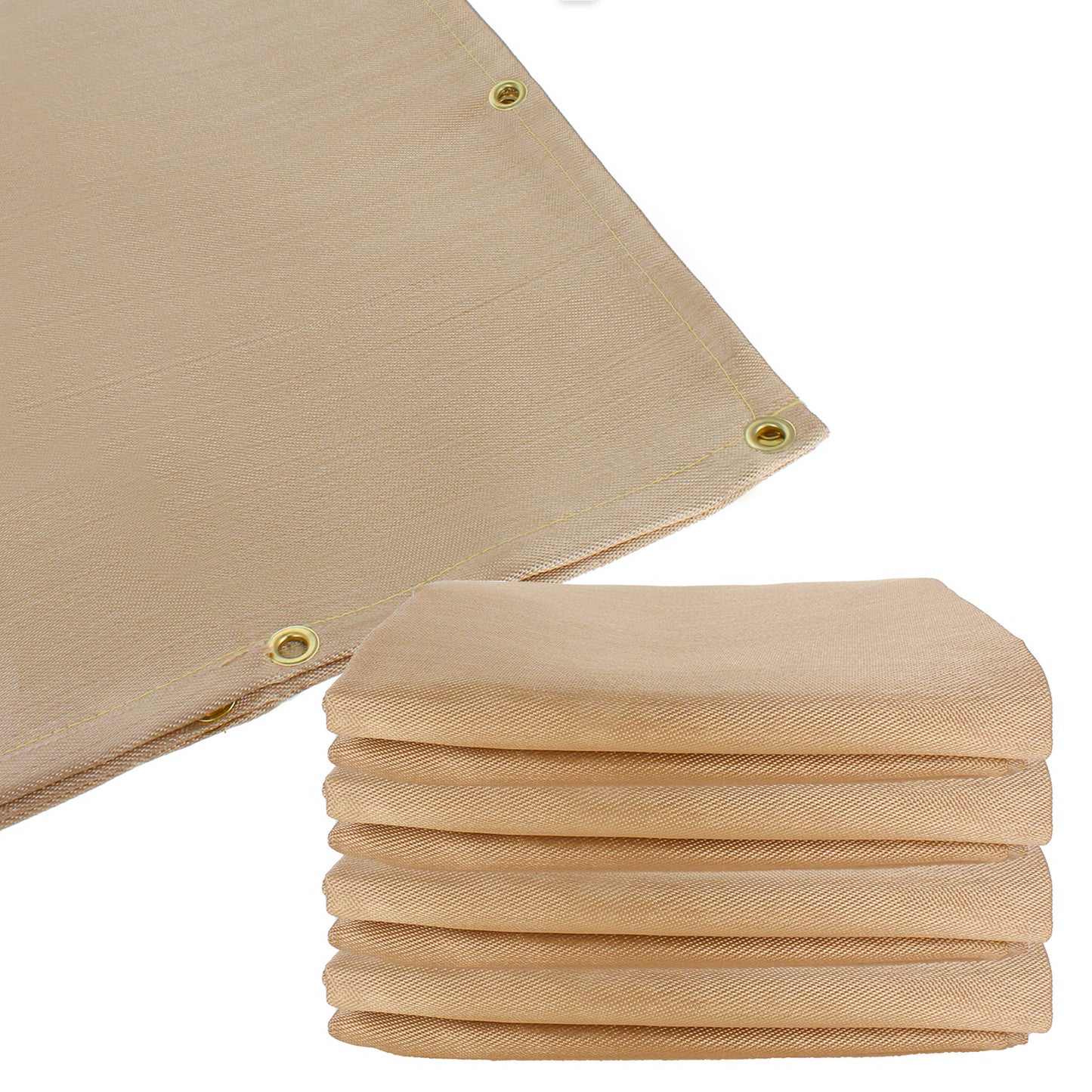 Fireproof Welding Blanket 4 Pack - 6x8 ft Fiberglass Smoker Blanket