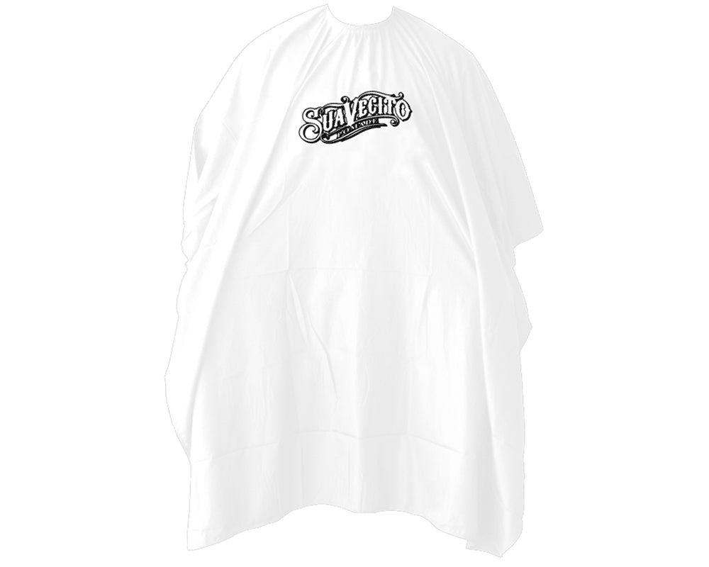 OG Script Barber Cape - White