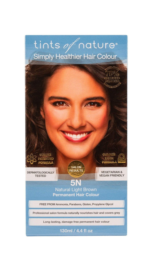Tints of Nature - 5N Light Brown, 130ml