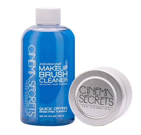 Cinema Secrets Professional Brush Cleaner Pro Starter Kit 236ml and Cleansing Tin