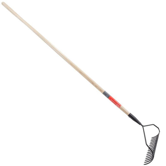 Corona Bow Head Rake With Wood Handle
