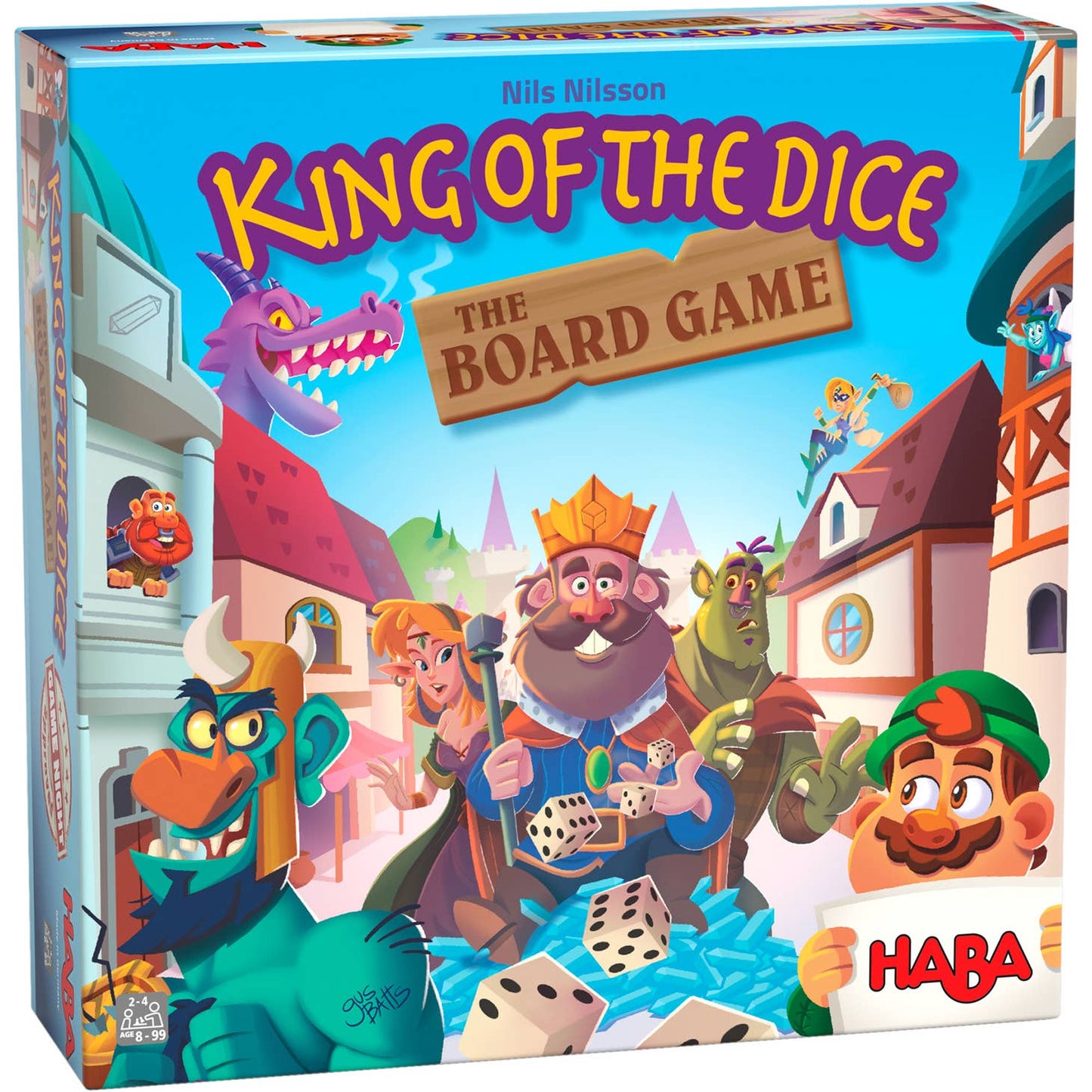 Haba King of the Dice Board Game