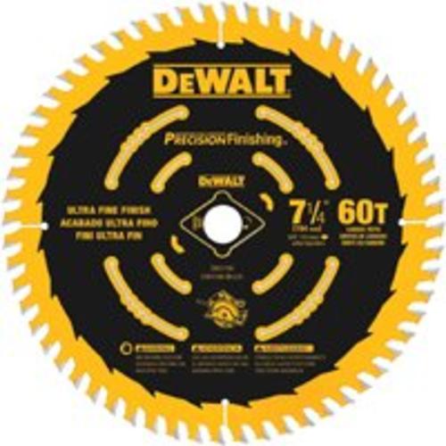 DeWalt DW3596B10 Finishing Circular Saw Blade, 7-1/4"