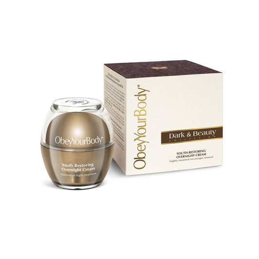 Obey Your Body Youth-Restoring Overnight Cream - For Dark Skin