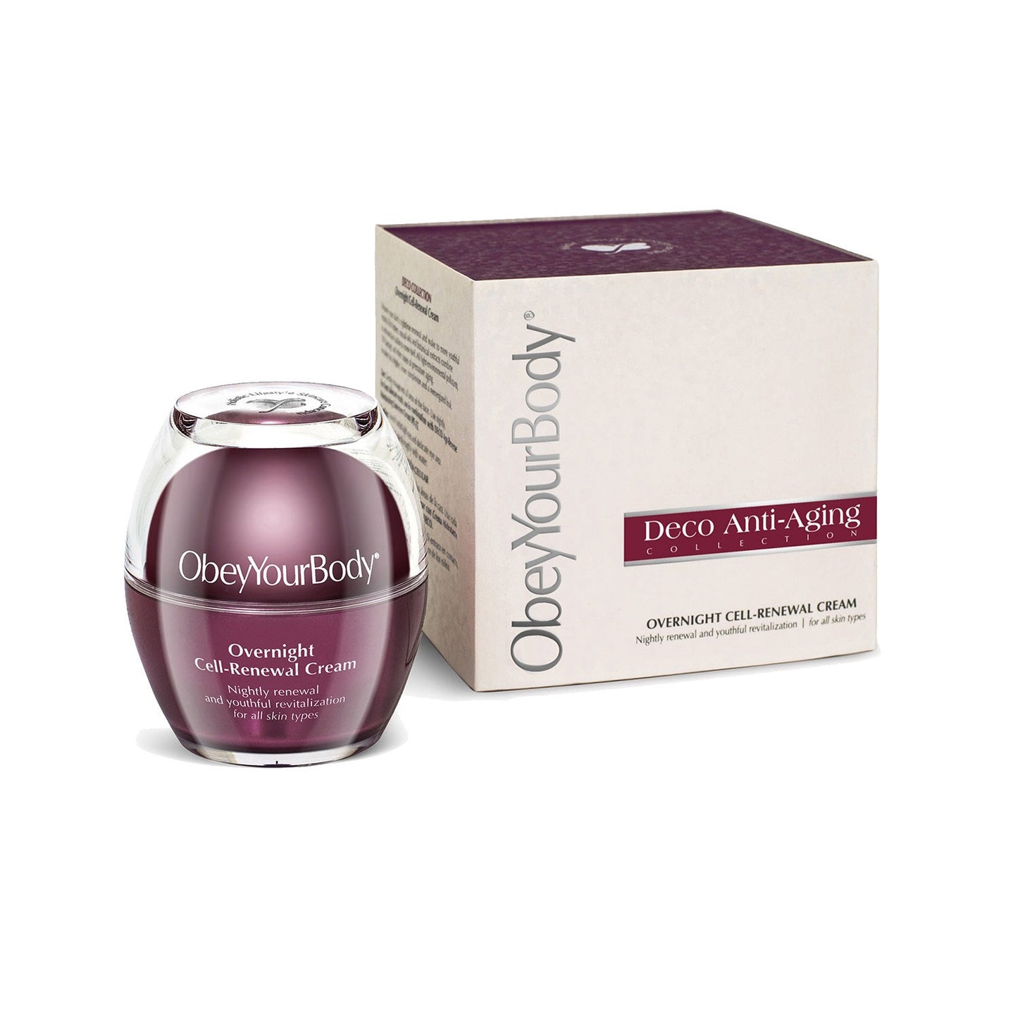 Obey Your Body Deco Overnight Cell Renewal Cream