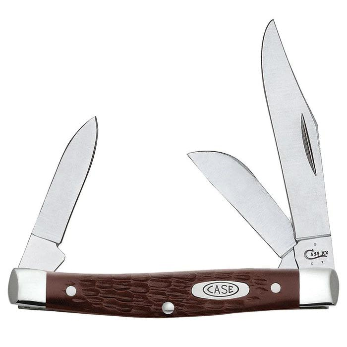 Case 00106 Brown Synthetic Medium Stockman Knife