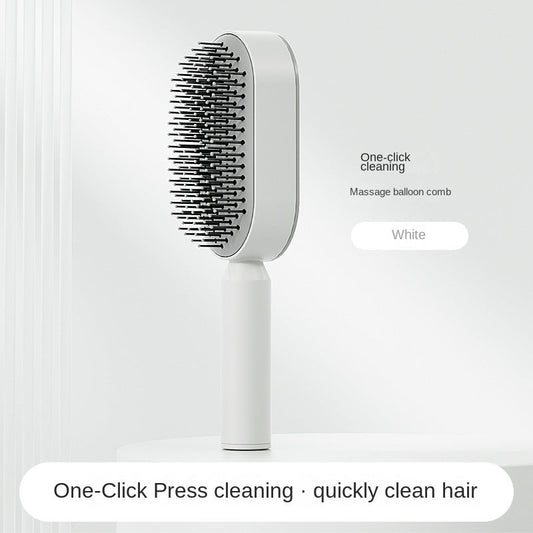 Self Cleaning Hair Brush & Massage Bristles