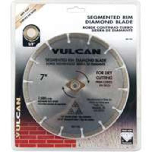 Vulcan 937691OR Diamond Saw Blade Segmented Rim 7"