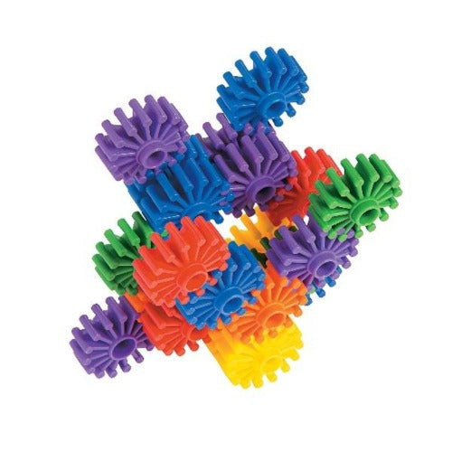 Connecting Gear Shapes Building Blocks Set