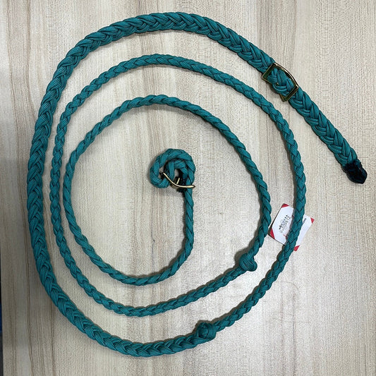 Jerry Beagley Skinny Braid Knotted Barrel Reins