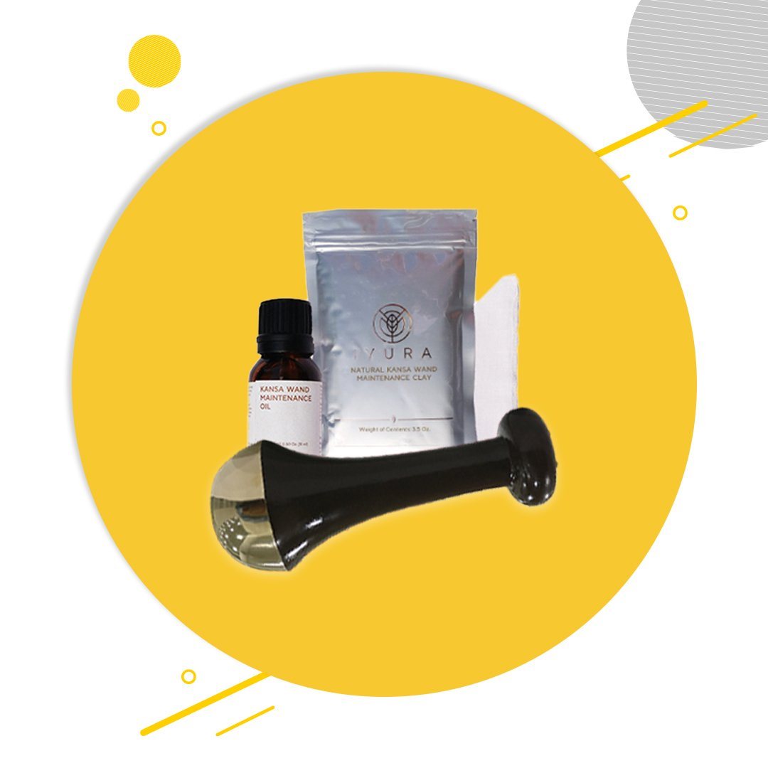 Kansa Face Wand with FREE Maintenance Kit