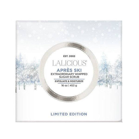 Lalicious Après Ski Extraordinary Whipped Sugar Scrub (Limited Edition) - Exfoliate & Moisturize 16oz / 453g