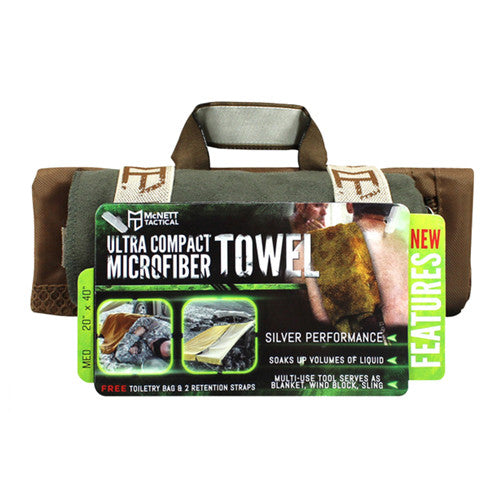 OutGo Microfiber Towel Md OD Green - GhillieSuitShop