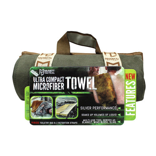 OutGo Microfiber Towel Lg OD Green - GhillieSuitShop