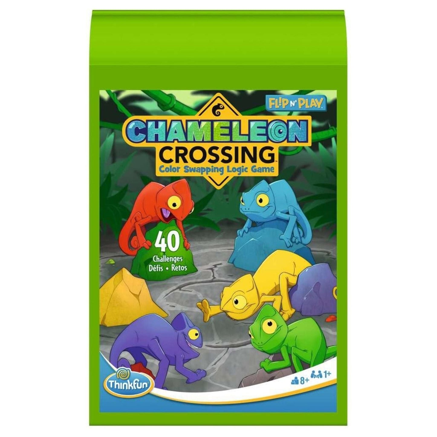 Think Fun Flip n' Play Chameleon Crossing