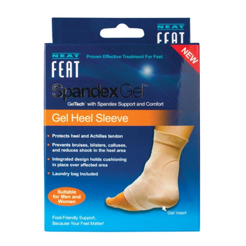 Neat Feat Spandex Gel Heel Sleeve - Medium