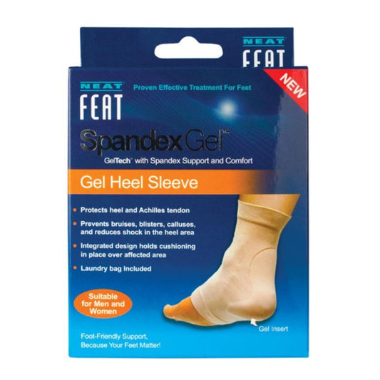 Neat Feat Spandex Gel Heel Sleeve - Medium